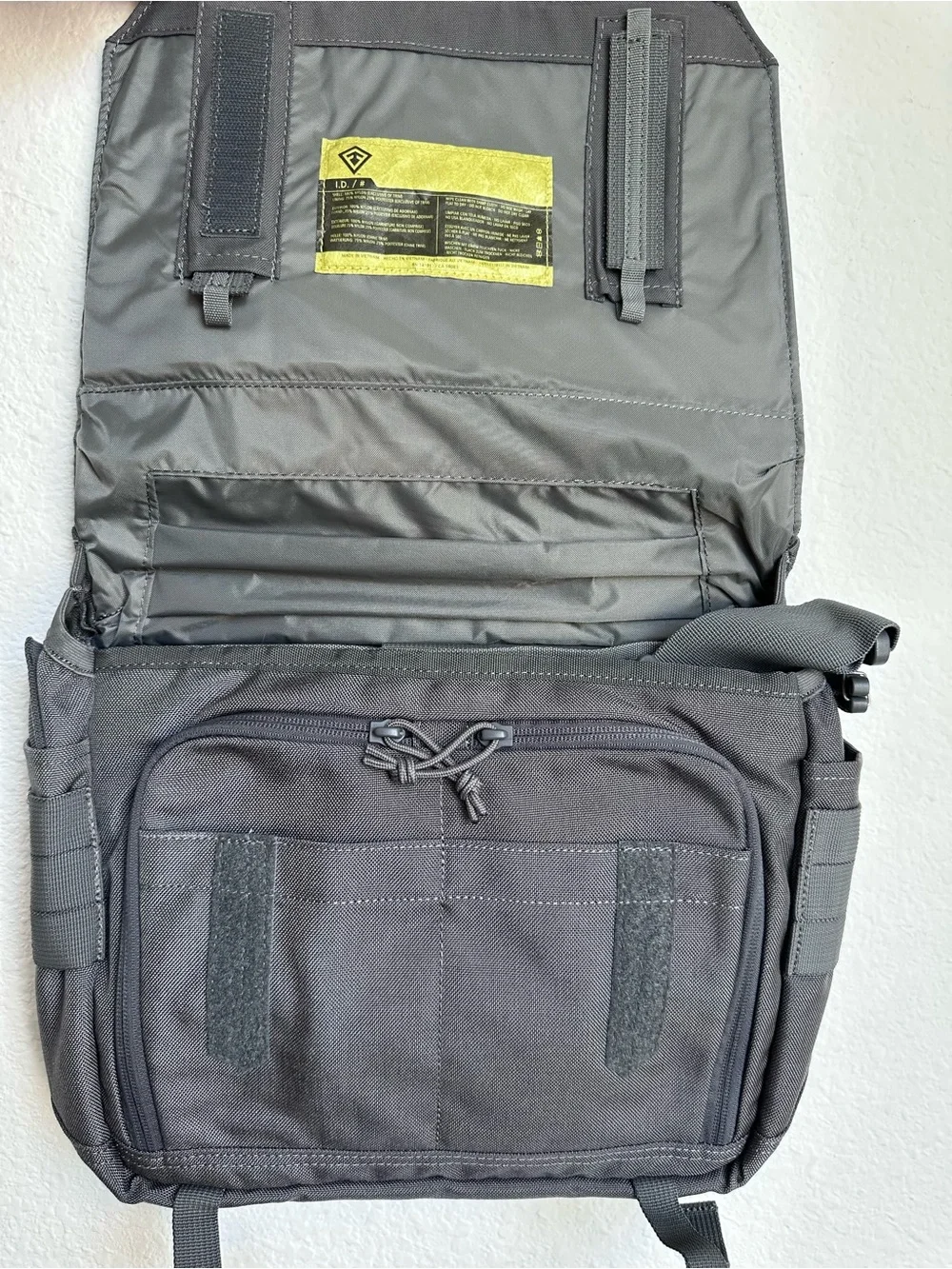 First Tactical Summit Side Satchel messenger bag 8L wolf grey NWT